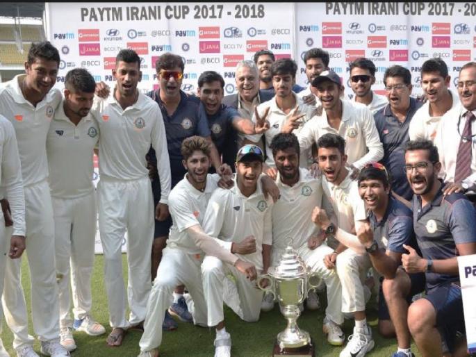 After the Ranji Trophy of Vidarbha, the king of 'E'rani' | विदर्भ रणजी करंडकापाठोपाठ इ‘राणी’चा राजा