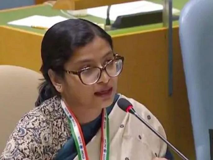 Vidisha Maitra officer who gave stinging response to Imran Khan in united nations | अवघ्या पाच मिनिटांत पाकिस्तानचा बुरखा फाडणारी कोण आहे 'ती'? Vidisha Maitra officer who gave stinging response to Imran Khan in united nations | अवघ्या पाच मिनिटांत पाकिस्तानचा बुरखा फाडणारी कोण आहे 'ती'?