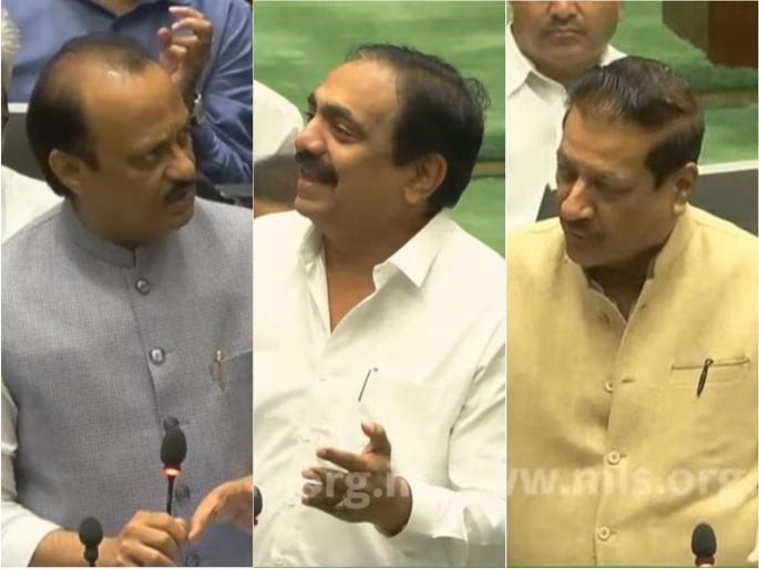 Jayant Patil, Prithviraj Chavan target government over 33 crore tree plantation, Ajit Pawar gives reply | जयंत पाटील, पृथ्वीराज चव्हाण सरकारला भिडले; अजित पवारांच्या उत्तराने सर्वच हसले Jayant Patil, Prithviraj Chavan target government over 33 crore tree plantation, Ajit Pawar gives reply | जयंत पाटील, पृथ्वीराज चव्हाण सरकारला भिडले; अजित पवारांच्या उत्तराने सर्वच हसले