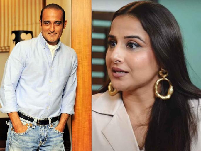 vidya balan once denied movie with akshay khanna after some years she met him and he teased her | अक्षय खन्नासोबत सिनेमाला विद्या बालनने दिला होता नकार, दुसऱ्या सेटवर झाली भेट अन्...सांगितला किस्सा vidya balan once denied movie with akshay khanna after some years she met him and he teased her | अक्षय खन्नासोबत सिनेमाला विद्या बालनने दिला होता नकार, दुसऱ्या सेटवर झाली भेट अन्...सांगितला किस्सा
