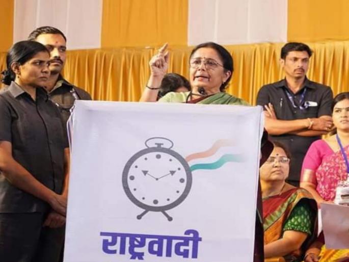 BJP saffron is not a symbol of sacrifice but indulgence Vidya Chavan allegation | भाजपचा भगवा त्यागाचा नाही, तर भोगाचे प्रतिक; विद्या चव्हाण यांचा आरोप BJP saffron is not a symbol of sacrifice but indulgence Vidya Chavan allegation | भाजपचा भगवा त्यागाचा नाही, तर भोगाचे प्रतिक; विद्या चव्हाण यांचा आरोप