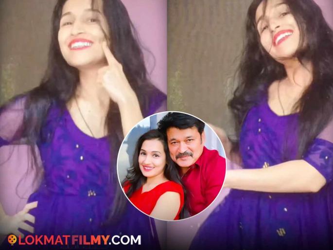 'Sairat' fame Suresh Vishwakarma's wife dances to the song 'Ek number, Tuji kambar...', video in discussion | 'एक नंबर, तुझी कंबर...' गाण्यावर थिरकली 'सैराट' फेम सुरेश विश्वकर्माची पत्नी, व्हिडीओ चर्चेत