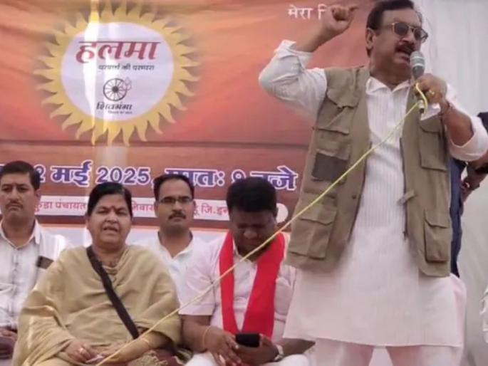 Congress Slams BJP Minister Over Derogatory Remarks Against Army Officer Sophia Qureshi | Viral Video: कर्नल सोफिया कुरेशी यांच्याबद्दल बोलताना भाजप नेत्याची जीभ घसरली, पाहा काय म्हणाले? Congress Slams BJP Minister Over Derogatory Remarks Against Army Officer Sophia Qureshi | Viral Video: कर्नल सोफिया कुरेशी यांच्याबद्दल बोलताना भाजप नेत्याची जीभ घसरली, पाहा काय म्हणाले?