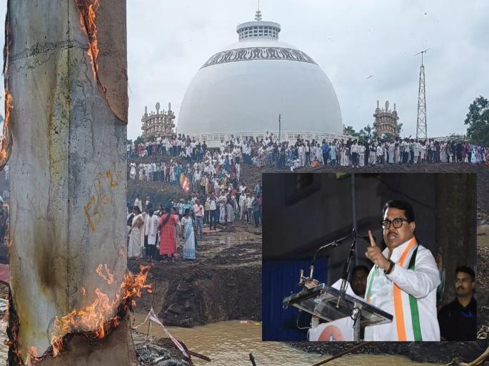 Maharashtra assembly session 2024: "Respect the sentiments, immediately stop underground parking at Nagpur Diksha Bhumi", Vijay Wadettiwar's demand | "भावनांचा आदर करा, नागपूर दीक्षा भूमी येथील भूमिगत पार्किगचे काम तात्काळ थांबवा", विजय वडेट्टीवार यांची मागणी Maharashtra assembly session 2024: "Respect the sentiments, immediately stop underground parking at Nagpur Diksha Bhumi", Vijay Wadettiwar's demand | "भावनांचा आदर करा, नागपूर दीक्षा भूमी येथील भूमिगत पार्किगचे काम तात्काळ थांबवा", विजय वडेट्टीवार यांची मागणी