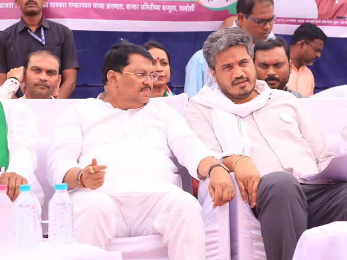 congress vijay wadettiwar and ncp sp group rohit pawar criticised bjp and central govt in rally for lok sabha election 2024 | “भाजपाला रोखले नाही तर स्वतंत्र भारताचे गुलाम नागरिक म्हणून जगावे लागेल”: विजय वडेट्टीवार congress vijay wadettiwar and ncp sp group rohit pawar criticised bjp and central govt in rally for lok sabha election 2024 | “भाजपाला रोखले नाही तर स्वतंत्र भारताचे गुलाम नागरिक म्हणून जगावे लागेल”: विजय वडेट्टीवार