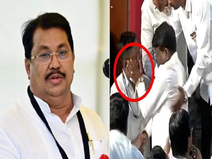 "BJP MLA showed power...", Vijay Wadettiwar's criticism of Sunil Kamble, who hit the policeman in pune | "भाजपा आमदाराने दाखवला सत्तेचा माज...", पोलिसाच्या कानशिलात मारणाऱ्या सुनील कांबळेंवर विजय वडेट्टीवारांची टीका "BJP MLA showed power...", Vijay Wadettiwar's criticism of Sunil Kamble, who hit the policeman in pune | "भाजपा आमदाराने दाखवला सत्तेचा माज...", पोलिसाच्या कानशिलात मारणाऱ्या सुनील कांबळेंवर विजय वडेट्टीवारांची टीका