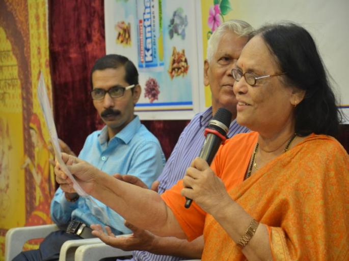 Whose love for children should be a teacher: The legendary writer, Dr. Vijaya Wad | ज्यांचे मुलांवर प्रेम त्यांनीच शिक्षक व्हावे : ज्येष्ठ साहित्यिका डॉ. विजया वाड Whose love for children should be a teacher: The legendary writer, Dr. Vijaya Wad | ज्यांचे मुलांवर प्रेम त्यांनीच शिक्षक व्हावे : ज्येष्ठ साहित्यिका डॉ. विजया वाड