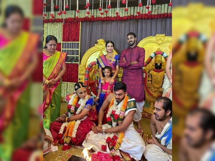 Video:  Vijay Shankar Marries Vaishali Visweswaran, SunRisers Hyderabad Send Best Wishes | Video : टीम इंडियाचा '3D' खेळाडू चढला बोहोल्यावर; सनरायझर्स हैदराबादनं दिल्या शुभेच्छा