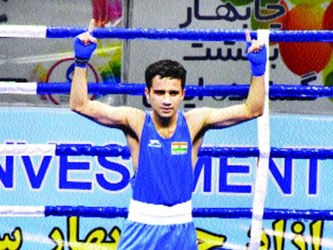 Deepak Singh's 'Golden Punch' | दीपक सिंगचा ‘गोल्डन पंच’ Deepak Singh's 'Golden Punch' | दीपक सिंगचा ‘गोल्डन पंच’