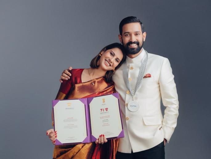 vikrant massey won national award wife sheetal thakur post feeling proud | विक्रांत मेस्सीला राष्ट्रीय पुरस्कार प्रदान; पत्नीने शेअर केली पोस्ट, आनंद व्यक्त करत म्हणाली... vikrant massey won national award wife sheetal thakur post feeling proud | विक्रांत मेस्सीला राष्ट्रीय पुरस्कार प्रदान; पत्नीने शेअर केली पोस्ट, आनंद व्यक्त करत म्हणाली...