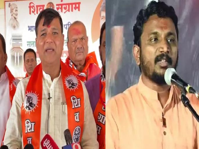 Shivsangram MLA Vinayak Mete slams Amol Mitkari over his statement on Brahmin community | Vinayak Mete: "अमोल मिटकरी हे अर्ध्या हळकुंडाने पिवळे झालेलं लेकरू", विनायक मेटेंचा घणाघात Shivsangram MLA Vinayak Mete slams Amol Mitkari over his statement on Brahmin community | Vinayak Mete: "अमोल मिटकरी हे अर्ध्या हळकुंडाने पिवळे झालेलं लेकरू", विनायक मेटेंचा घणाघात