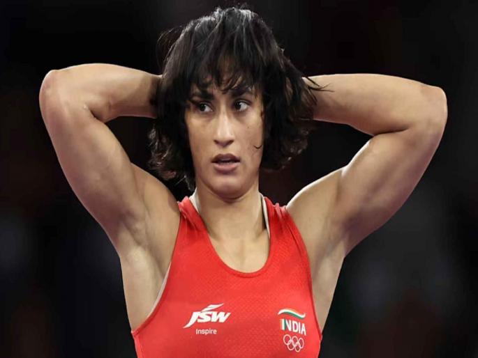National Anti Doping Agency has issued a notice to former wrestler Vinesh Phogat | माजी कुस्तीपटू विनेश फोगाटला 'नाडा'ची नोटीस! १४ दिवसांत उत्तर मागितलं; काय आहे प्रकरण? National Anti Doping Agency has issued a notice to former wrestler Vinesh Phogat | माजी कुस्तीपटू विनेश फोगाटला 'नाडा'ची नोटीस! १४ दिवसांत उत्तर मागितलं; काय आहे प्रकरण?