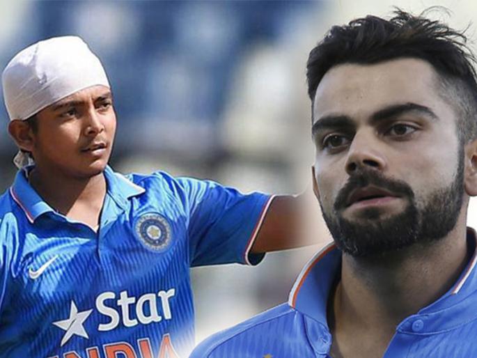 U19 World Cup final: Virat Kohli's record against world champion Mumbai Shane | U19 World Cup final : मुंबईकर पृथ्वी शॉने मोडला विराट कोहलीचा विक्रम