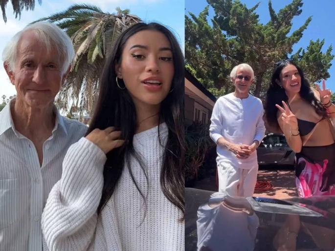 Diana Montano love Story: I'm 25 and my boyfriend is 76 we're happily in love; viral couple on the internet | "मी २५ वर्षाची अन् बॉयफ्रेंड ७६ वर्षाचा, तरीही खूप खुश"; इंटरनेटवर व्हायरल जोडपं, गर्लफ्रेंड म्हणते... Diana Montano love Story: I'm 25 and my boyfriend is 76 we're happily in love; viral couple on the internet | "मी २५ वर्षाची अन् बॉयफ्रेंड ७६ वर्षाचा, तरीही खूप खुश"; इंटरनेटवर व्हायरल जोडपं, गर्लफ्रेंड म्हणते...