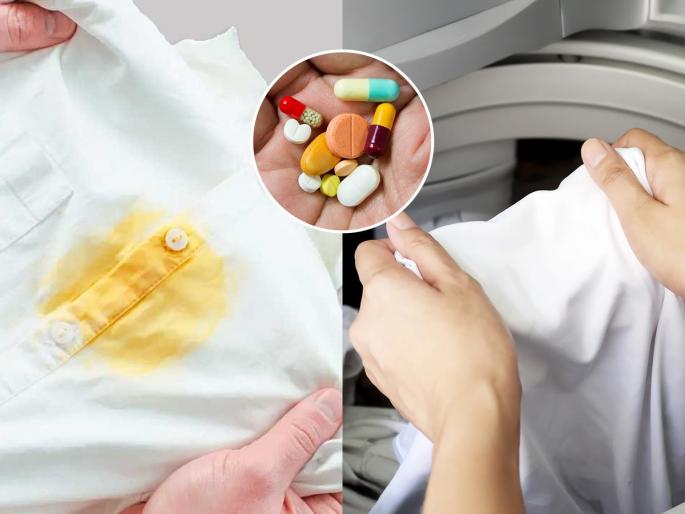 how to use expire medicine tablets to wash white clothes | भन्नाट देसी जुगाड! एक्सपायरी झालेल्या गोळ्यांनी धुवा पांढरे कपडे, पिवळेपणा जाऊन कपडे शुभ्र चमकतील.. 
