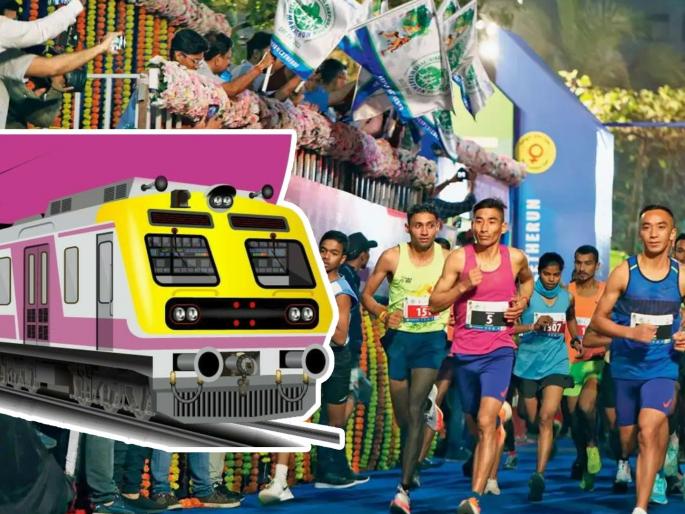 on vasai-virar marathon 2023 western railway to run addtional local trains on dec 10 churchgate to virar | क्रीडाप्रेमींसाठी गुड न्यूज! वसई-विरार मॅरेथॉनसाठी पश्चिम रेल्वेच्या विशेष लोकल  on vasai-virar marathon 2023 western railway to run addtional local trains on dec 10 churchgate to virar | क्रीडाप्रेमींसाठी गुड न्यूज! वसई-विरार मॅरेथॉनसाठी पश्चिम रेल्वेच्या विशेष लोकल