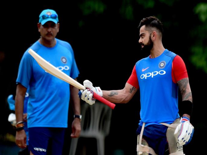  Shastri, Kohli get disappointed with England series win | इंग्लंडविरुद्धच्या सामन्यातील पराभवाने शास्त्री, कोहली झाले निराश