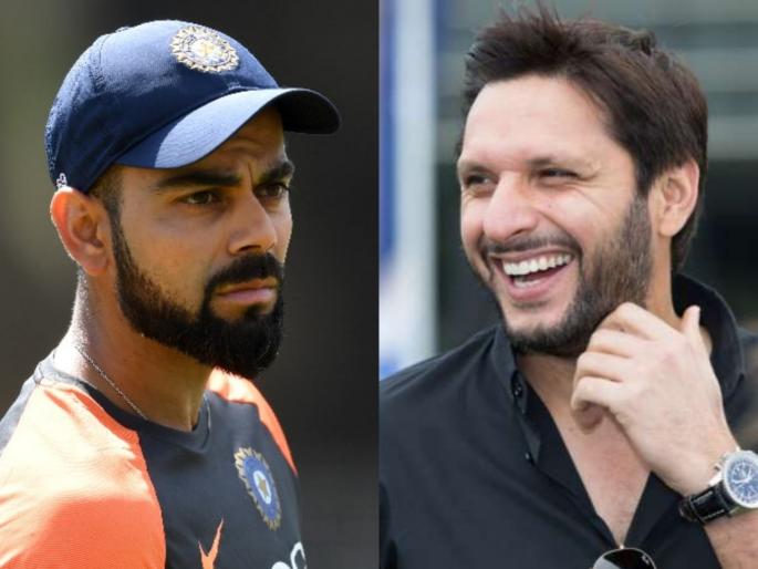 'Indian team was lucky' - Shahid Afridi on his failures against India in World Cups | तेव्हा 'दैव' टीम इंडियाच्या बाजूनं होतं; आफ्रिदीनं अपयशाचं खापर फोडलं नशिबावर