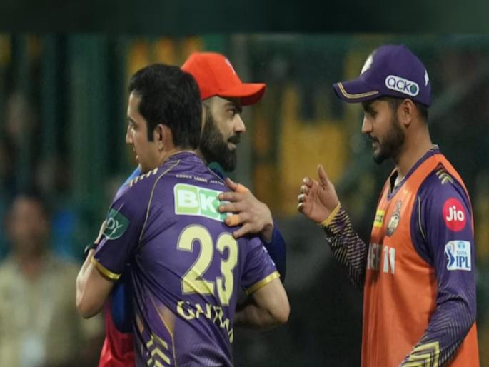 IPL 2024 Updates Virat Kohli comments on Gautam Gambhir | "आमची गळाभेट पण लोकांमध्ये नाराजी कारण...", विराटनं 'गंभीर' मुद्द्यावर सोडलं मौन