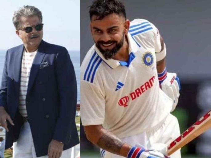 anil kapoor post for virat kohli after test retirement announcement recalls first meeting | 'दिल धडकने दो'च्या सेटवर विराटने अनुष्काला दिलेलं सरप्राईज, अनिल कपूरची पोस्ट anil kapoor post for virat kohli after test retirement announcement recalls first meeting | 'दिल धडकने दो'च्या सेटवर विराटने अनुष्काला दिलेलं सरप्राईज, अनिल कपूरची पोस्ट