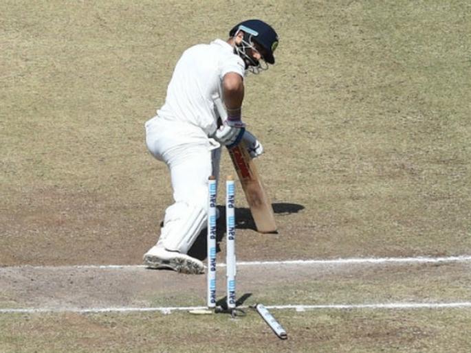 India vs England: Virat Kohli has not yet learned from his mistakes | India vs England: विराट कोहली आपल्या चुकांमधून अजूनही शिकला नाही, झाला असा आऊट