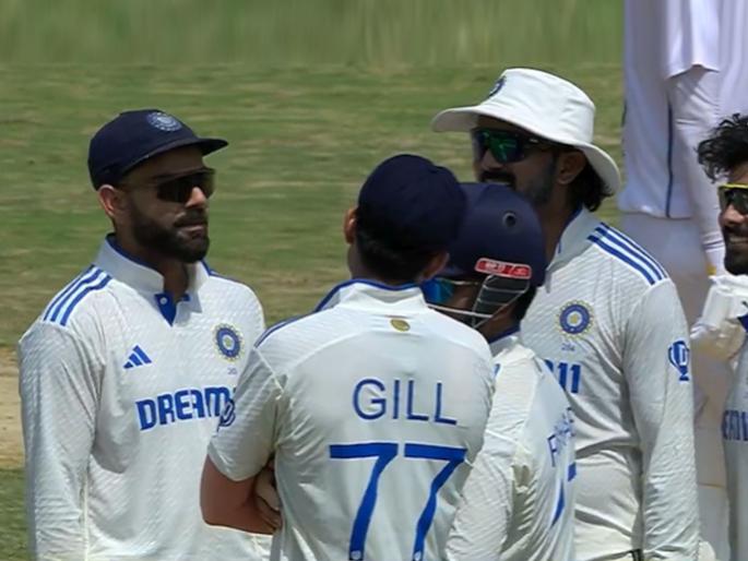 Virat's jubilation on the Chennai field, Shakib did a super dance after getting out! Watch the video | IND vs BAN 1st Test : चेन्नईच्या मैदानावर विराटचा जल्लोष, शाकिब आउट झाल्यानंतर केला सुपर डान्स! बघा Video