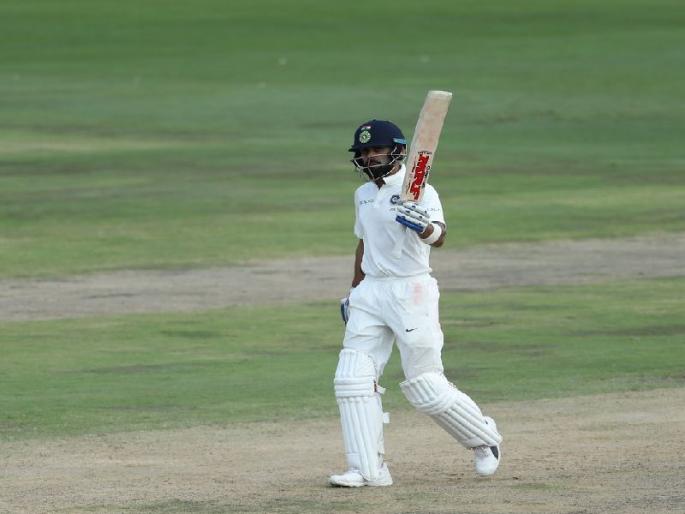 Viratara Savo! At the end of the second day, India scored 183 for five | विराटने डाव सावरला! दुसऱ्या दिवसअखेर भारताच्या 5 बाद 183 धावा