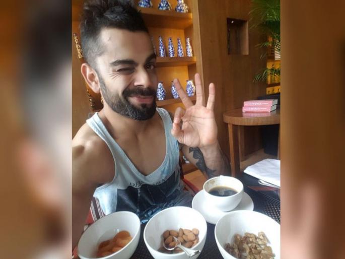 virat kohali share his diet plan | 'बटर चिकन नको रे बाबा', फिटनेससाठी असा आहे कोहलीचा डाएट प्लान