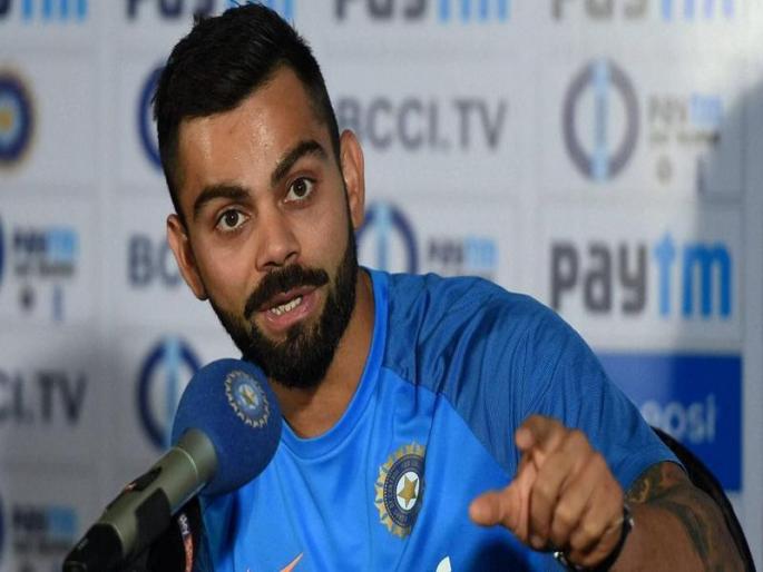 When asked questions about Dhoni's slow batting, Virat Kohli gave a furious reply to the commentators | धोनीच्या स्लो बॅटिंगवर प्रश्न विचारताच संतापला विराट कोहली, टीकाकारांना दिलं उत्तर