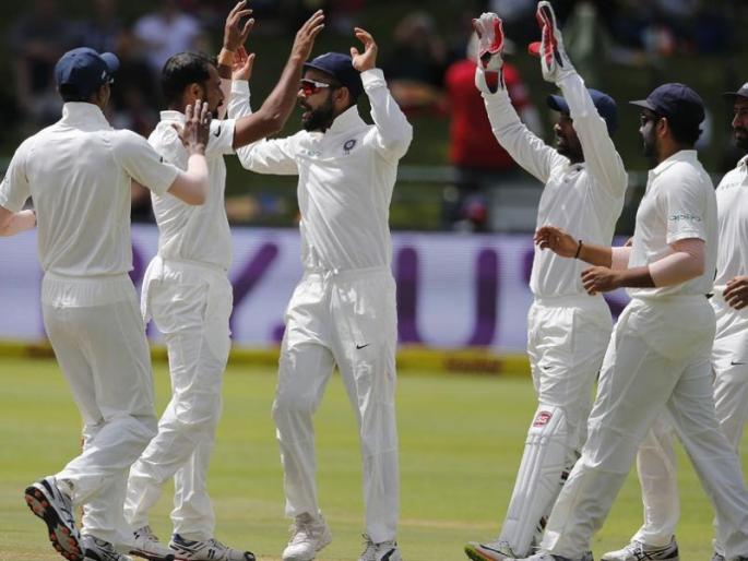 India vs South Africa 2nd Test : SA 269/6 At Stumps On Day 1 vs India | India vs South Africa 2nd Test : पहिल्या दिवसअखेर द. आफ्रिका 269/6, टीम इंडियाचं पुनरामन 