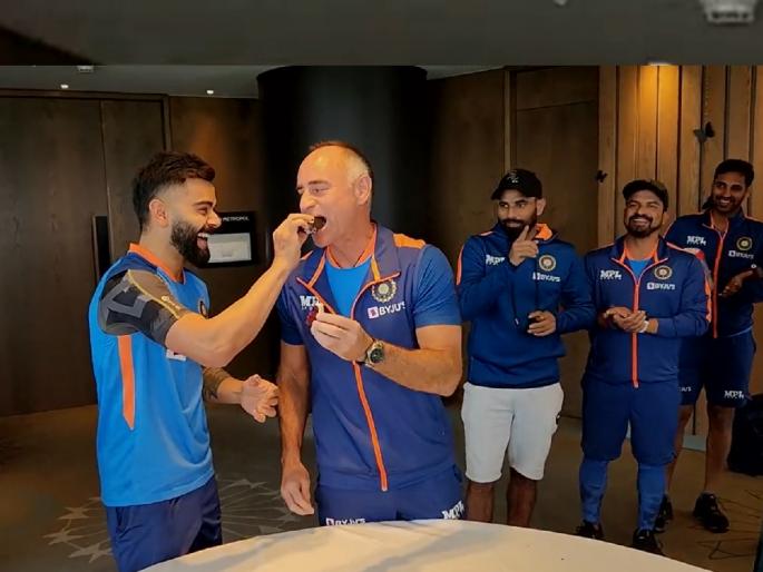 Not today, there's a big cake cut on Melbourne on the 13th Virat Kohli's determination to win the World Cup | आज नाही, मेलबर्नवर १३ तारखेला मोठा केक कापायचा आहे; Virat Kohliचा वर्ल्ड कप विजयाचा निर्धार