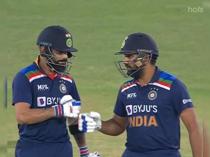 IND vs ENG 5th T20 : Rohit Sharma becomes the second leading run-scorer in T20 International, Virender Sehwag Tweet goes viral   | IND vs ENG 5th T20, Rohit Sharma : रोहित शर्माचा विक्रम, विराट कोहली-हिटमॅनची जोडी पाहून वीरेंद्र सेहवाग म्हणतो...