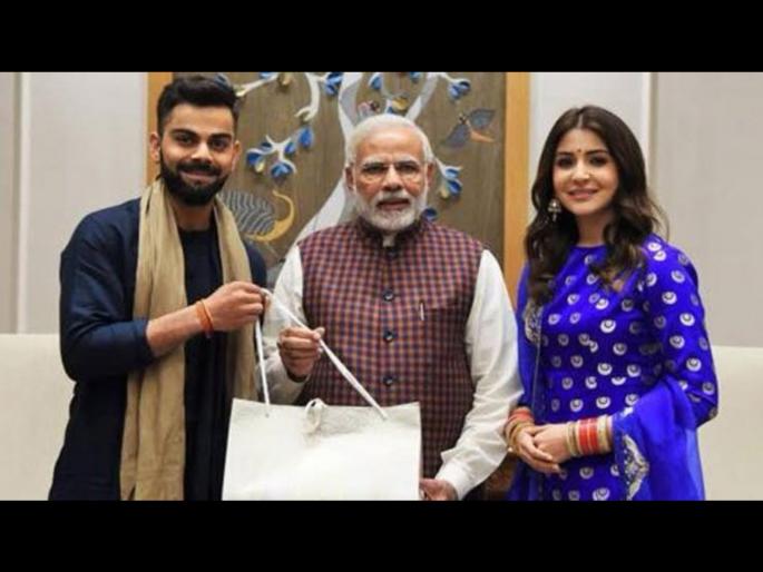 ViratKohli and AnushkaSharma confirm that they’ll contributing to NarendraModi’s PM Care fund to help fight the coronavirus svg | Breaking : Corona Virusशी मुकाबला करण्यासाठी विराट-अनुष्कानं केली मदत