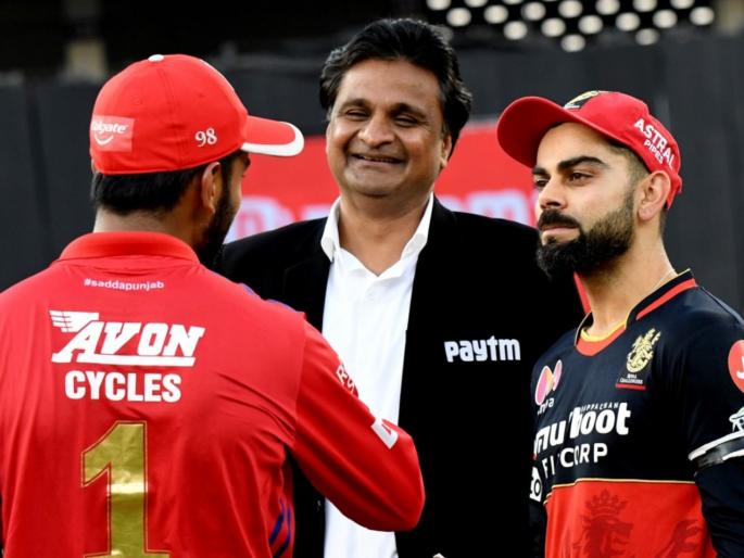 IPL 2020 : RCB skipper Virat Kohli reprimanded for slow-over rate against KXIP, fined INR 12 lakh | IPL 2020 : विराट कोहलीनं सामना तर गमावलाच शिवाय 12 लाखांचा दंडही भरावा लागला, जाणून घ्या कारण