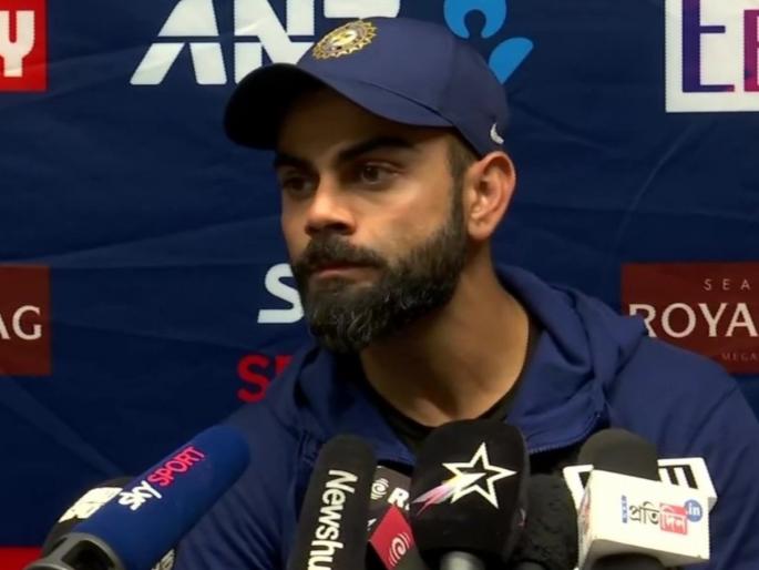 We briefly spoke about it (the farmer's protests) in our team meetings - Virat Kohli | टीम इंडियाच्या बैठकीत शेतकरी आंदोलनावर झाली चर्चा - विराट कोहली