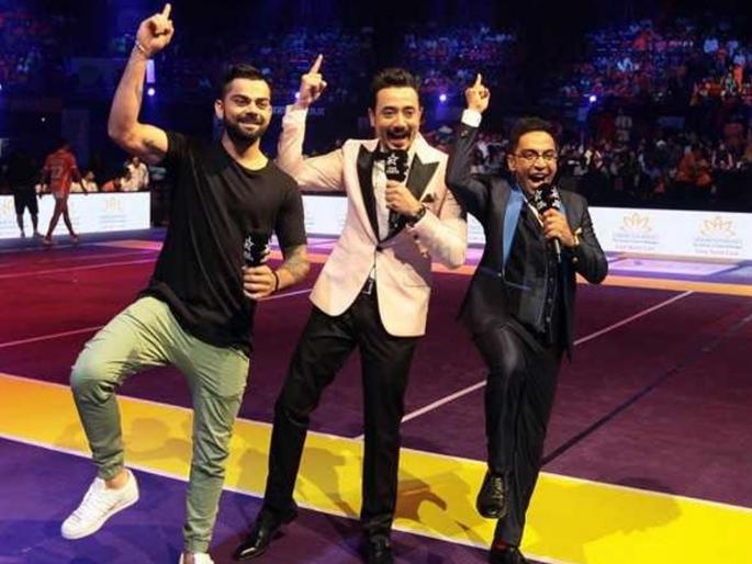 PKL 2019 : VIRAT KOHLI TO GRACE THE OPENING OF MUMBAI LEG OF PRO KABADDI | PKL 2019 : मुंबई टप्प्यातील पहिल्या सामन्याला कॅप्टन विराट कोहलीची उपस्थिती PKL 2019 : VIRAT KOHLI TO GRACE THE OPENING OF MUMBAI LEG OF PRO KABADDI | PKL 2019 : मुंबई टप्प्यातील पहिल्या सामन्याला कॅप्टन विराट कोहलीची उपस्थिती