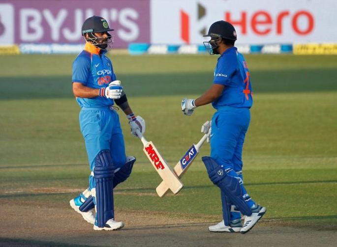 India vs New Zealand 3rd ODI: Virat kohli and Rohit sharma equal most 100 plus stand in ODIs record with Adam Gilchrist and Matthew Hayden | India vs New Zealand 3rd ODI : रोहित-विराट जोडीचा पराक्रम, ऑस्ट्रेलियाच्या दिग्गजांशी बरोबरी