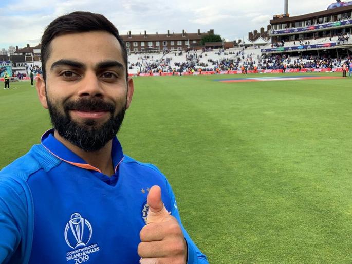 ICC World Cup 2015: Virat Kohli's incredible gesture for Steve Smith during Ind vs Aus clash is winning hearts | ICC World Cup 2019 : विराट मनाचा कॅप्टन कोहली... 