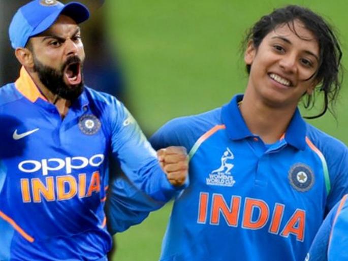 Virat Kohli and Smriti Mandhana named Wisden’s leading male and female cricketer of the year | विराट कोहली, स्मृती मानधना यांचा 'विस्डन'कडून गौरव