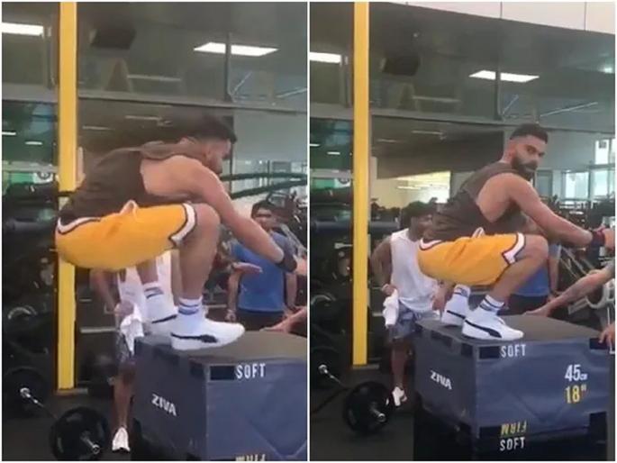 Video : Virat Kohli stunt goes viral on social media, must watch | Video : विराट कोहलीचा खतरनाक स्टंट; पाहाल तर 'उडाल'!