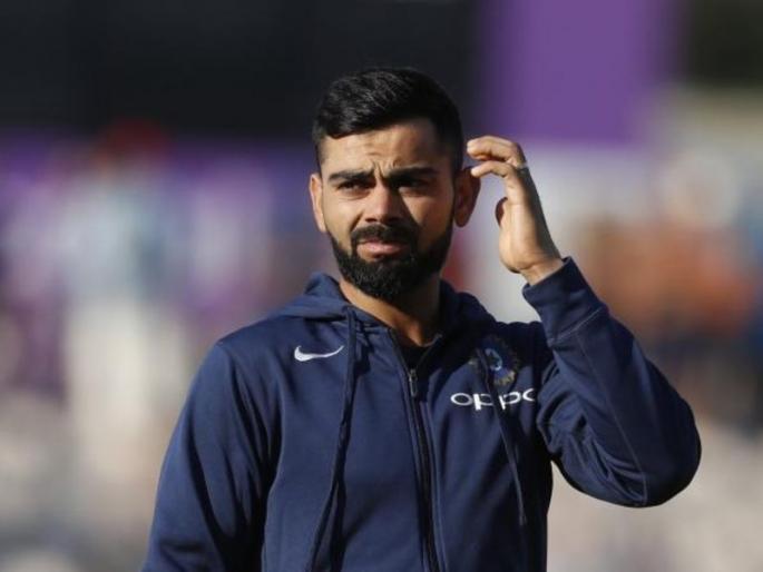 Virat Kohli trolled for asking a fan to leave India | कोहलीला कानपिचक्या; फ्रान्सचं पाणी पितो, इटलीत लग्न करतो अन् आम्हाला देश सोडायला सांगतो