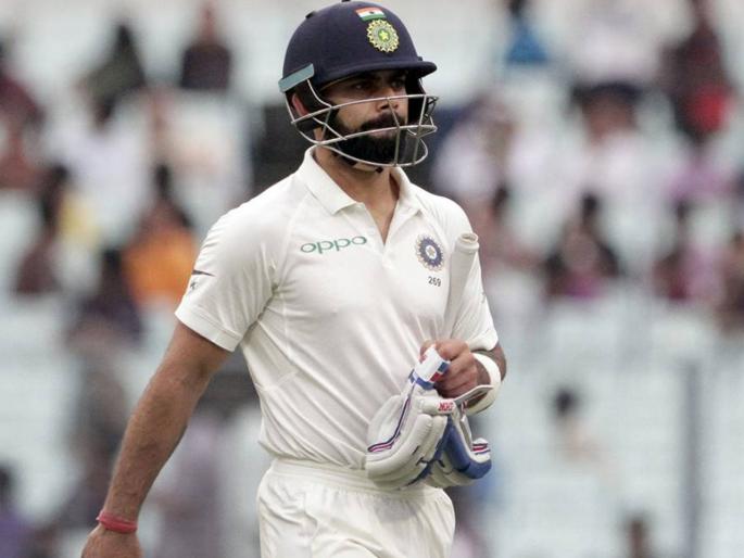 India vs Bangladesh, 1st Test: Virat Kohli become a 2nd Indian captain out duck in International cricket against Bangladesh | India vs Bangladesh, 1st Test: गांगुलीनंतर कॅप्टन कोहलीनं नोंदवला नकोसा विक्रम; कपिल देव यांच्याशी बरोबरी 
