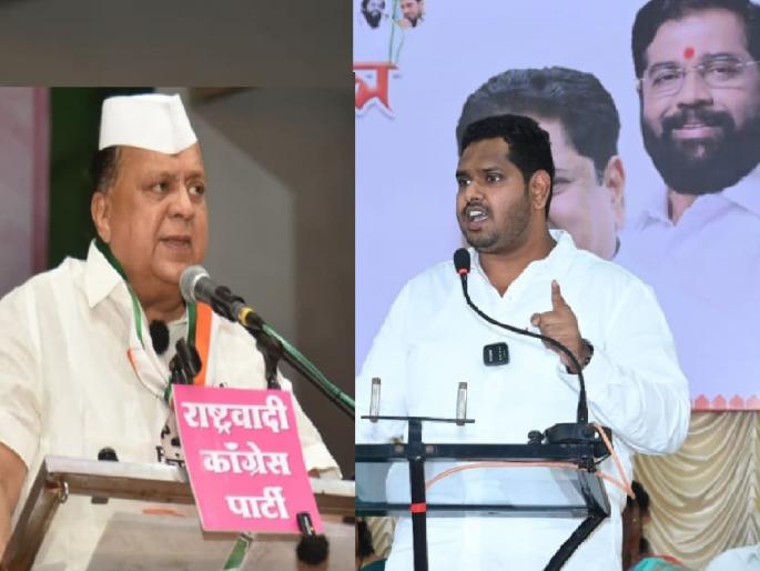Former MP Sanjay Mandlik son Virendra Mandlik has claimed candidacy against Hasan Mushrif from Kagal Assembly Constituency | Kolhapur: ..त्यामुळे मुश्रीफ साहेब आता तुम्ही थांबाच?, विरेंद्र मंडलिक यांचे आवाहन  Former MP Sanjay Mandlik son Virendra Mandlik has claimed candidacy against Hasan Mushrif from Kagal Assembly Constituency | Kolhapur: ..त्यामुळे मुश्रीफ साहेब आता तुम्ही थांबाच?, विरेंद्र मंडलिक यांचे आवाहन