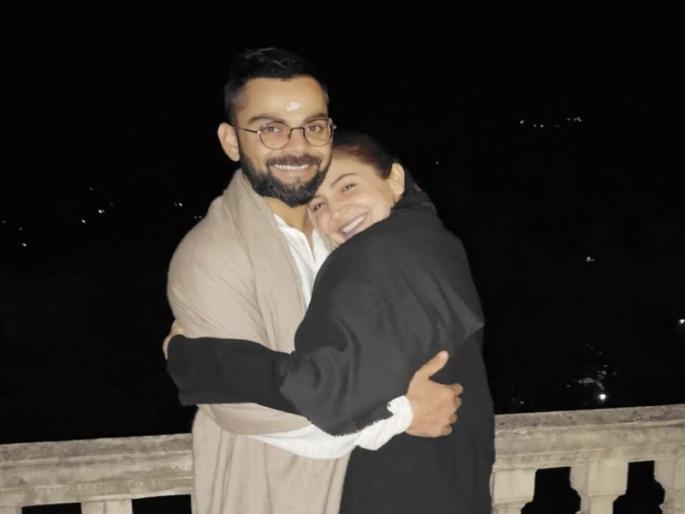 #HappyBirthdayVirat Anushka Sharma wishes hubby Virat Kohli in the most adorable way | #HappyBirthdayVirat अनुष्काने विराटला असं केलं विश, मानले देवाचे आभार!
