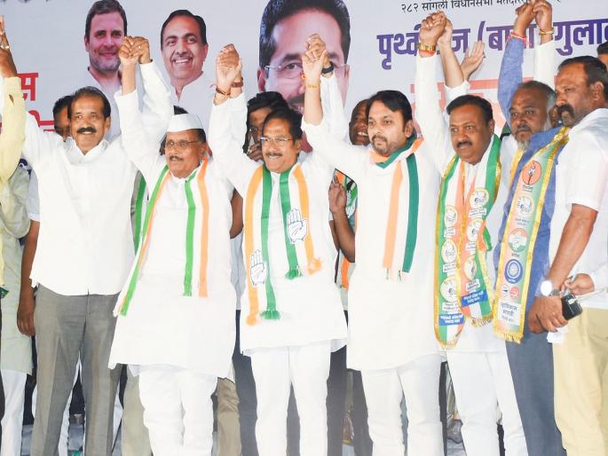 Maharashtra assembly election It is not good for those who give candidacy Jayshreetai; Vishwajit Kadam: Prithviraj Patil's campaign starts in Sangli | जयश्रीताईंना फितवणाऱ्याची खैर नाही; विश्वजीत कदम: सांगलीत पृथ्वीराज पाटील यांचा प्रचार प्रारंभ Maharashtra assembly election It is not good for those who give candidacy Jayshreetai; Vishwajit Kadam: Prithviraj Patil's campaign starts in Sangli | जयश्रीताईंना फितवणाऱ्याची खैर नाही; विश्वजीत कदम: सांगलीत पृथ्वीराज पाटील यांचा प्रचार प्रारंभ