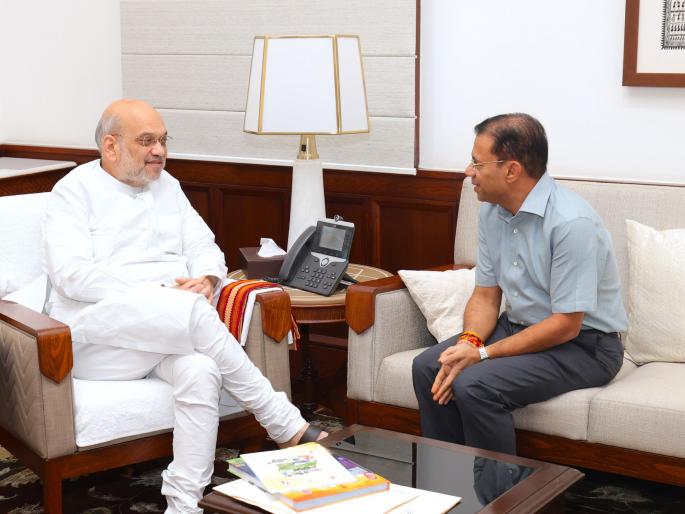 goa minister vishwajit rane discussion with amit shah meeting in full swing in delhi | अमित शाहंसोबत मंत्री विश्वजीत राणेंची चर्चा; दिल्लीत गाठीभेटी जोरात