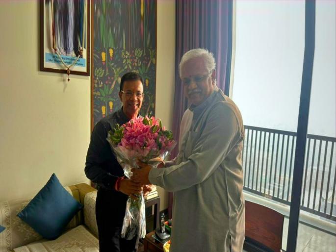 bjp leader b l santosh one to one discussion with ministers in goa | मंत्र्यांकडून घेतला कानोसा; बी. एल. संतोष यांची 'वन टू वन' चर्चा bjp leader b l santosh one to one discussion with ministers in goa | मंत्र्यांकडून घेतला कानोसा; बी. एल. संतोष यांची 'वन टू वन' चर्चा