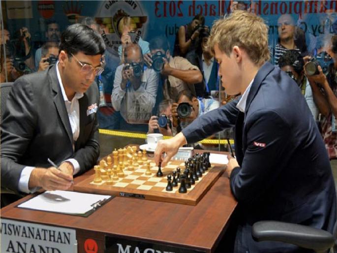 Norway Chess: World champion Carlson lays down arms, Viswanathan Anand wins for second time | Norway Chess: वर्ल्ड चँपियन कार्लसनने शस्त्र टाकले, विश्वनाथन आनंद दुसऱ्यांदा विजयी Norway Chess: World champion Carlson lays down arms, Viswanathan Anand wins for second time | Norway Chess: वर्ल्ड चँपियन कार्लसनने शस्त्र टाकले, विश्वनाथन आनंद दुसऱ्यांदा विजयी