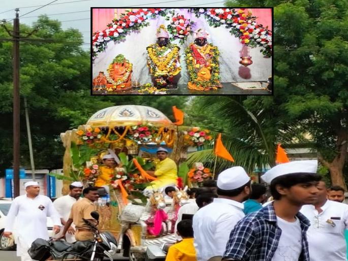 Dumdumala Vithu Nama Gajar on Ashadhi Ekadashi; Varkari danced in palanquin, ring, bhajan kirtan | आषाढी एकादशीनिमित्त दुमदुमला विठू नामाचा गजर; पालखी, रिंगण, भजन कीर्तनात रंगले वारकरी