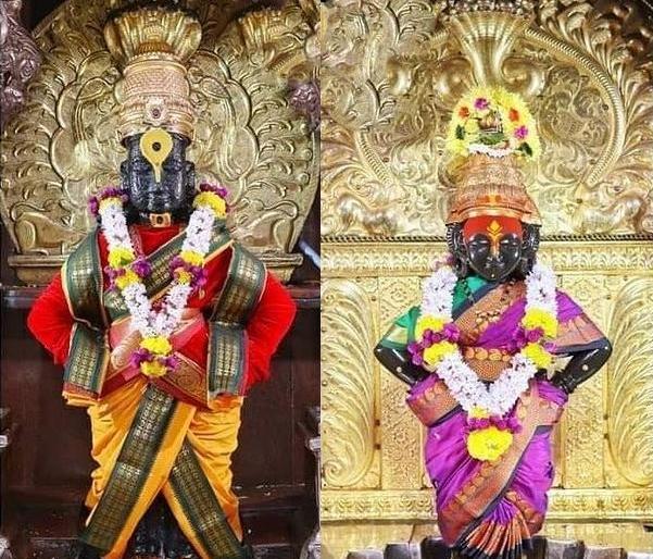 Change in vitthal rukmini daily pooja time in Pandharpur on the occasion of Khagras lunar eclipse | खग्रास चंद्रग्रहणानिमित्त पंढरपुरात विठ्ठलाच्या नित्योपचार वेळेत बदल Change in vitthal rukmini daily pooja time in Pandharpur on the occasion of Khagras lunar eclipse | खग्रास चंद्रग्रहणानिमित्त पंढरपुरात विठ्ठलाच्या नित्योपचार वेळेत बदल